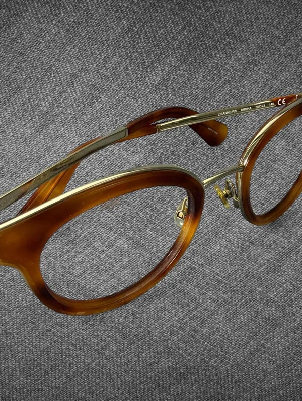 Kate Spade New York Brown Gold Eyeglass Frames FRAME ONLY - Image 6