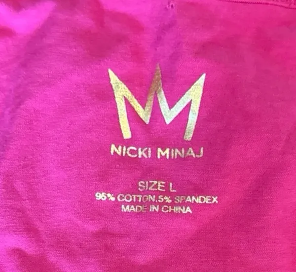 Nicki Minaj Hot pink cropped tee - Image 4
