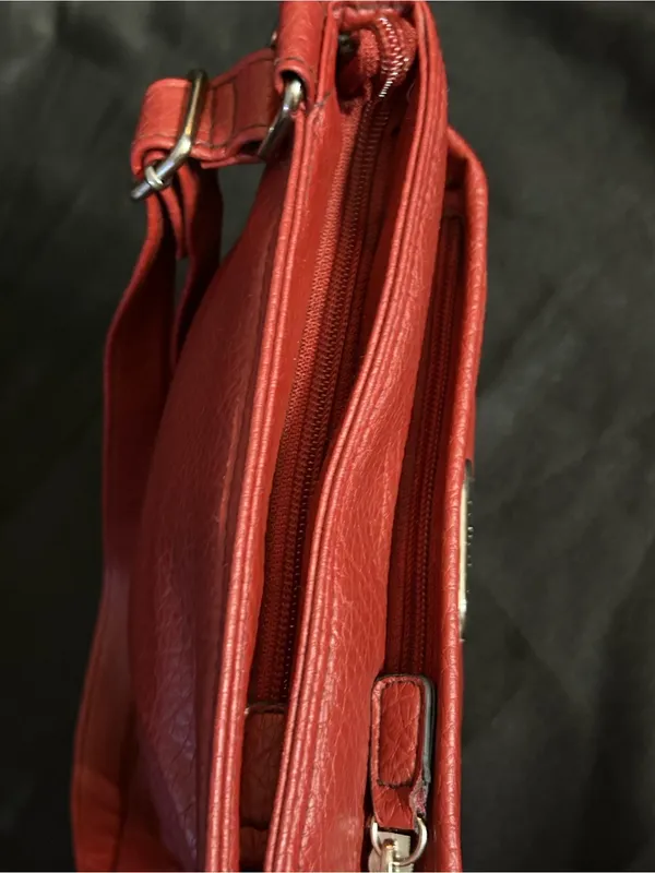 Rosetti Women’s Red Crossbody Bag Shoulder Purse - Image 8