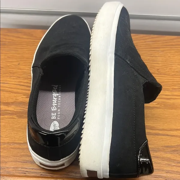 Dr scholls Black Slip-On Canvas Shoes - Image 3
