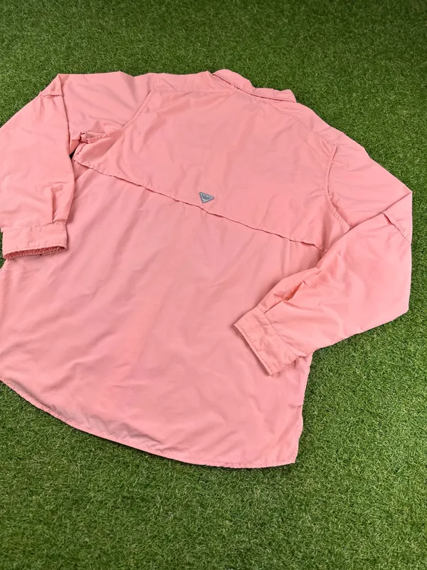 Columbia Sportswear pink long sleeve button up Shacket - Image 14