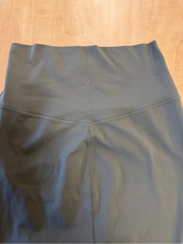 Lululemon Nulu Slim-Fit High-Rise Midi Skirt Green Size 6 2024 Square Dot - Image 7