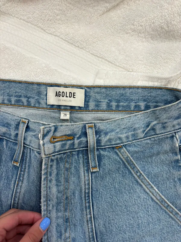 AGOLDE Cargo Denim Jeans - Image 3