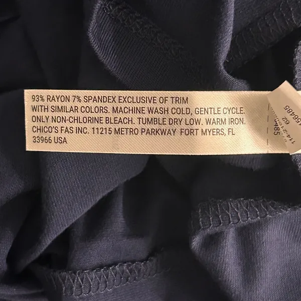 Soma Long‎ Sleeve Top Blue XS - Image 8