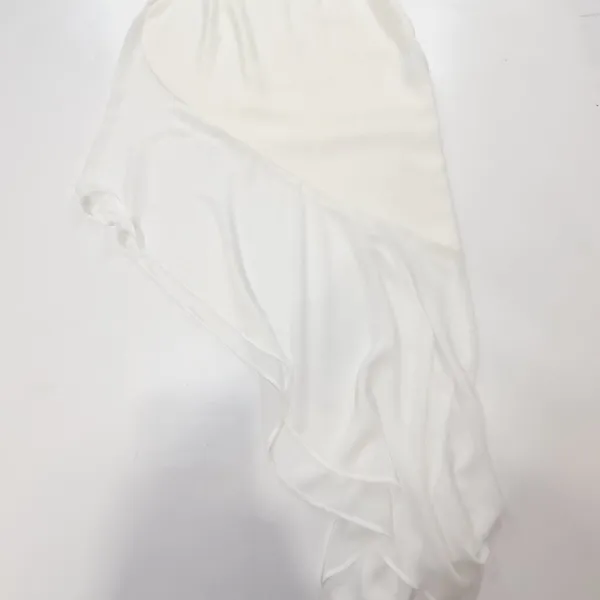 NBD Delfino Slip Dress in Ivory XS - Image 16