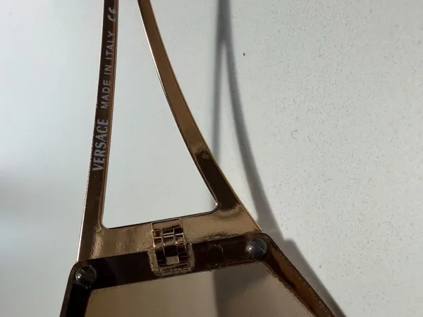 UNISEX Versace MOD. 2040 Gold frame with Brown Gradient Lenses - Image 5