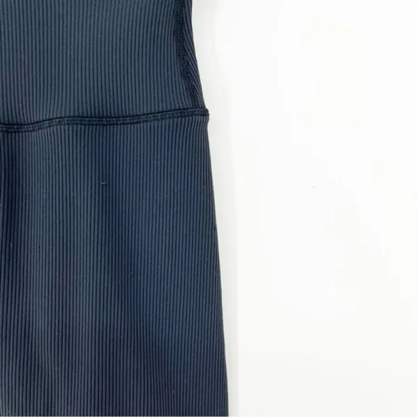 NWT OFFLINE by Aerie Ribbed 7" Bike Shorts Women's‎ Size XS Black Athleisure - Image 3