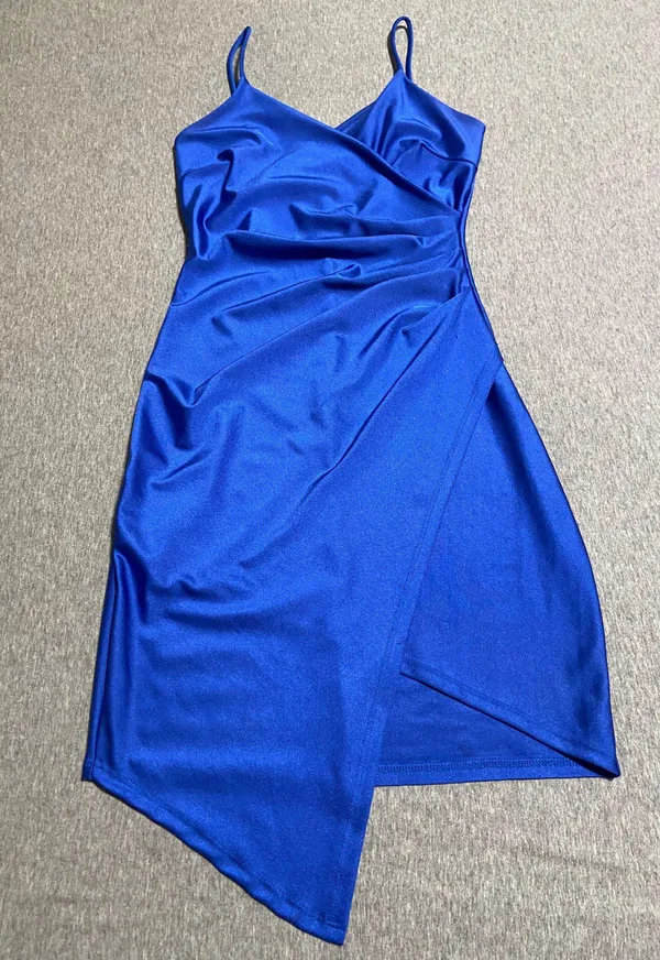 Royal Blue Short Homecoming/Tolo Dress Size XS - Image 2