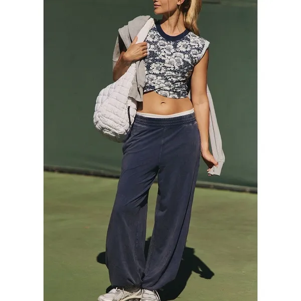 NWT RARE FREE PEOPLE | FP Movement Printed Crossover Set L‎ - Image 7