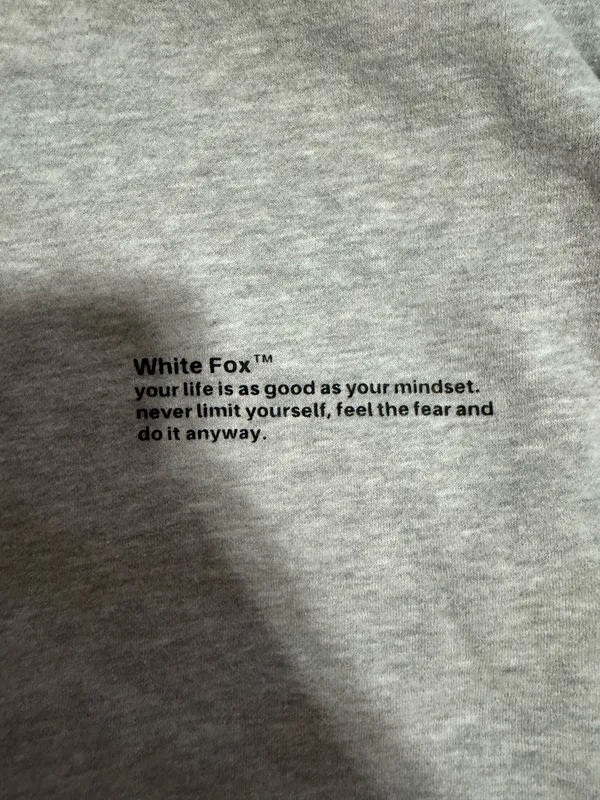 White Fox Boutique Oversized Quarter Zip - Image 2