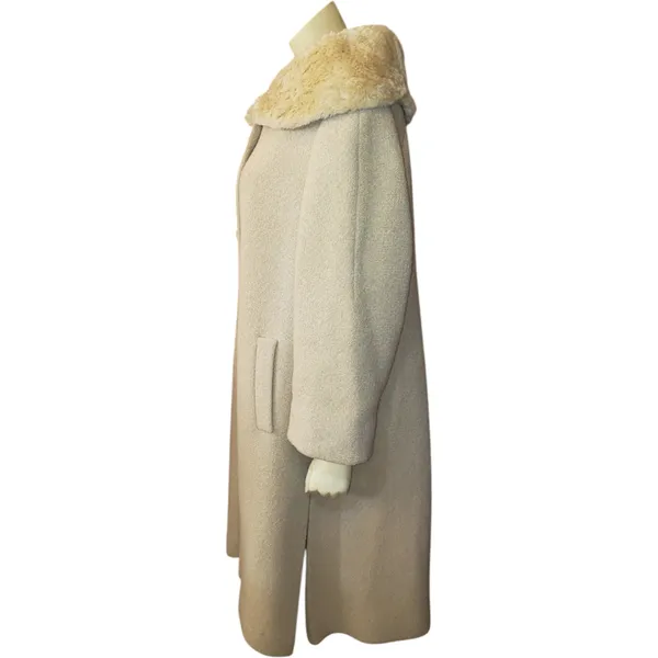 Vintage 60s Forstmann Stevens union label wool swing coat (see measureme… - Image 2