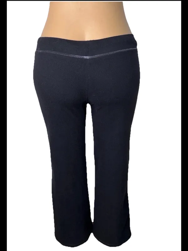 Low rise sweatpants Black - Image 3