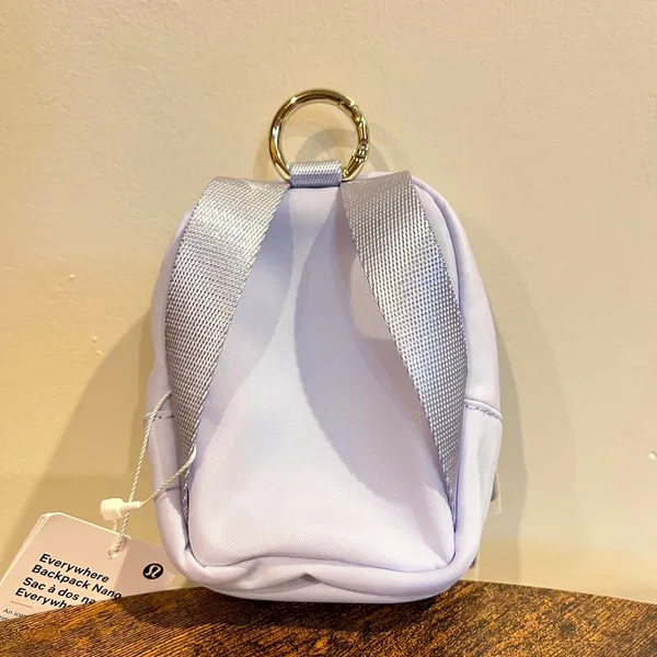 Lululemon Everywhere Backpack Nano Serene Blue Purple Lavender Clip-On NEW W TAG - Image 2
