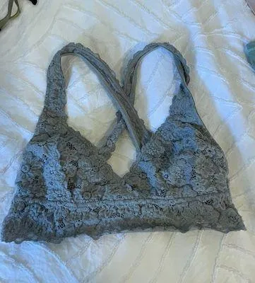 Grey Lace Bralette  - Image 3