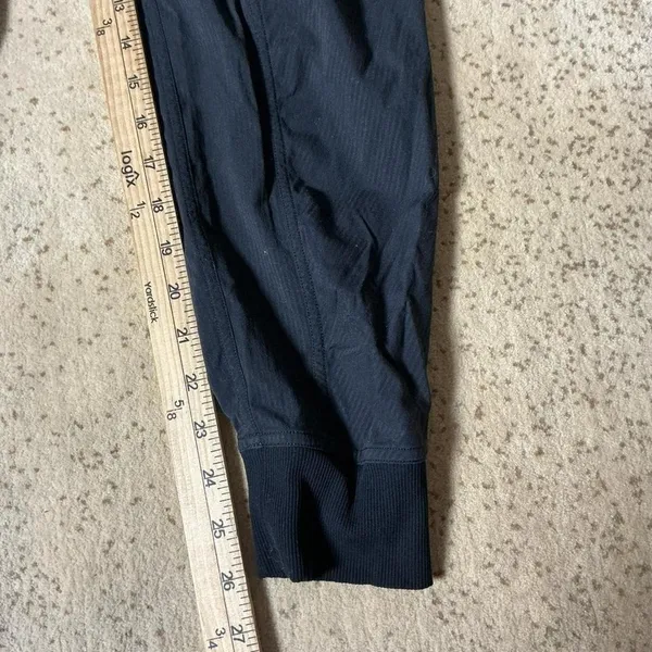 Lululemon‎ Dance Studio Jogger Black Women Sz 4 Ribbed Waistband Activewear Yoga - Image 4