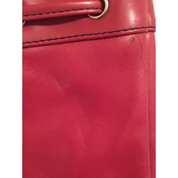Tommy Hilfiger Women's Crossbody Shoulder Handbag Tote Purse Red - Image 6