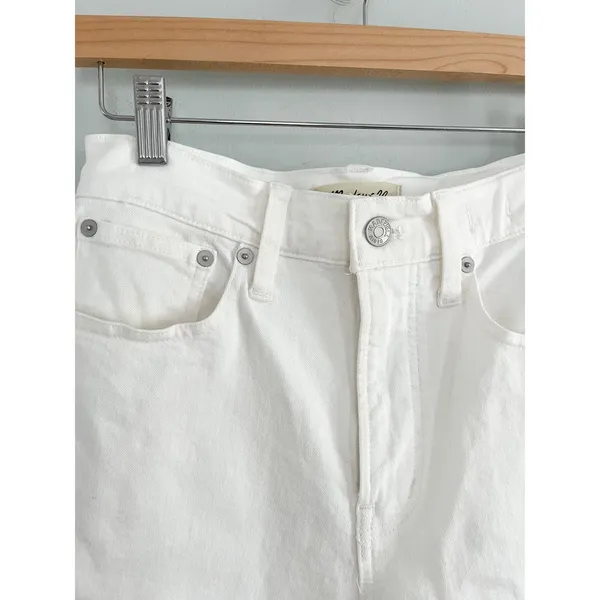Madewell | The Perfect Vintage Jean Straight Leg | Tile White | Sz 25 - Image 5