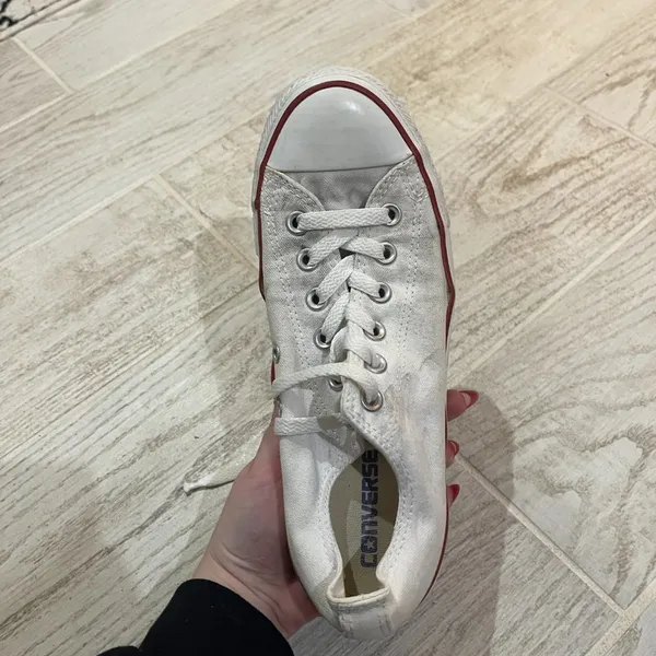 Converse White Low Top  Sneakers - Image 10