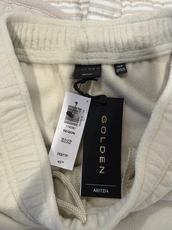 Aritzia region shorts golden  - Image 2