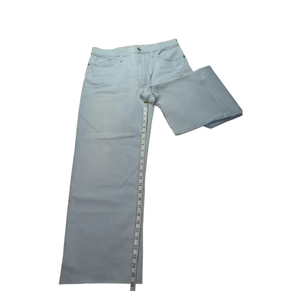 Madewell Perfect Vintage Wide-Leg Crop Jean Light Wash NF127 Mens 29 NWT - Image 8