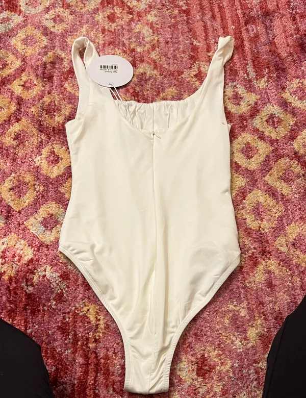 Princess Polly Aggie Bodysuit White - Image 4