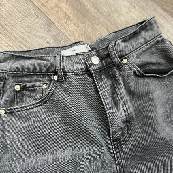 Adika‎ black distressed jeans size small - Image 8