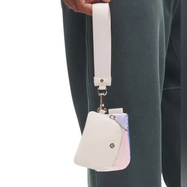 Lululemon Dual Pouch Wristlet Iridescent Iridescent / Bone - Image 9