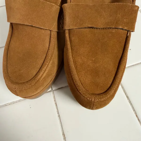 Splendid Vina Slip On Shoes Size 10 Women Suede Platform Clog - Image 4