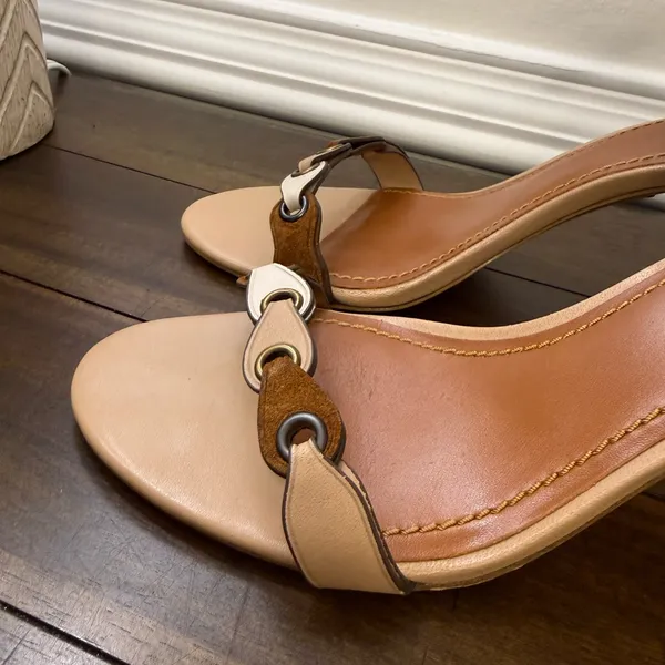 Coach Link Chunky Heeled Sandals size 9 - Image 5