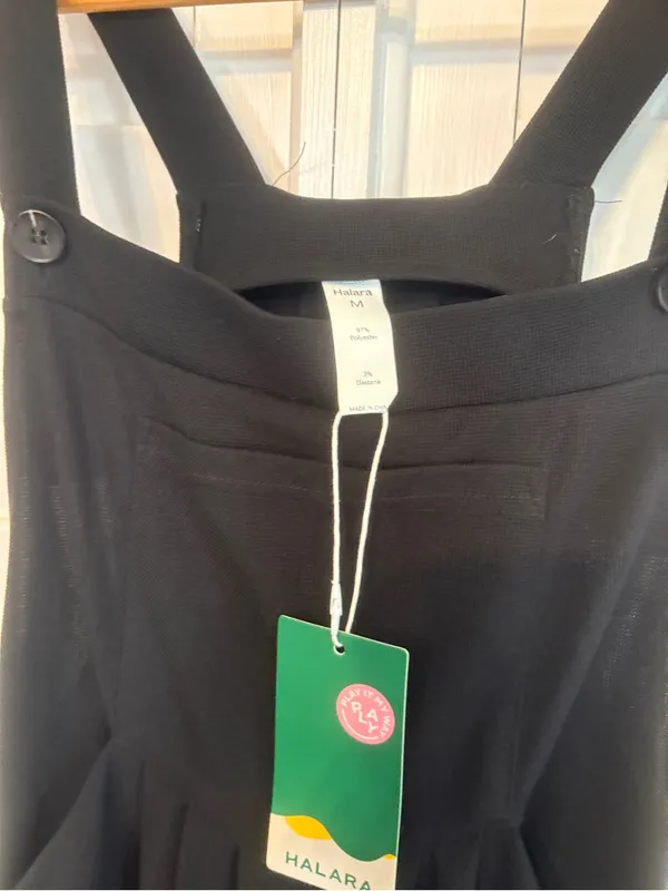 Halara Black Jumpsuit Size Medium - Image 10