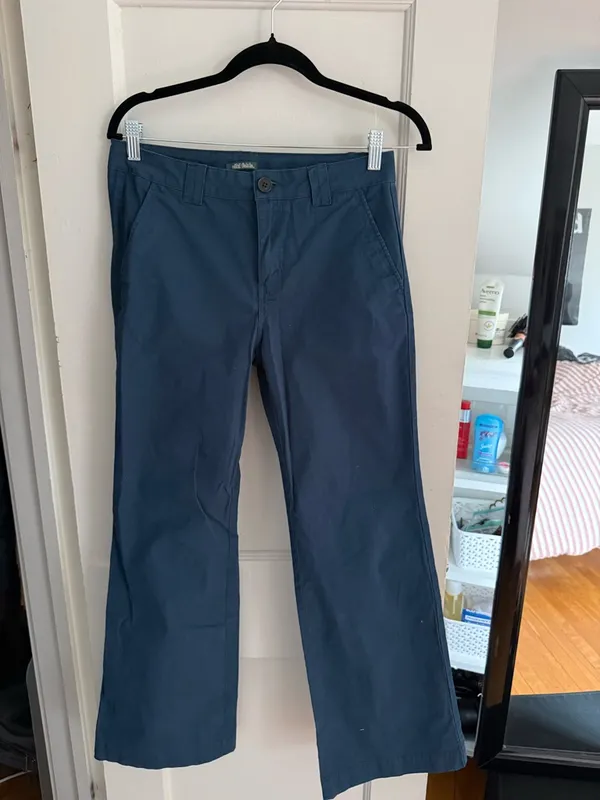 Wild fable low rise flare blue pants - Image 2