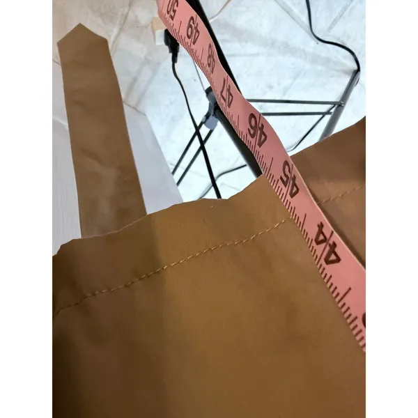 Abercrombie & Fitch Tan Trench Coat Water Resistant Belted XL - Image 11