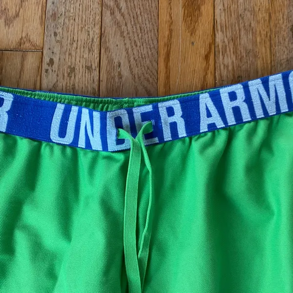 green blue and white under Armour athletic shorts - Image 2