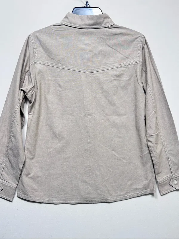 Martha Stewart The 2-pocket jean buttom-up shirt NWT size medium - Image 5
