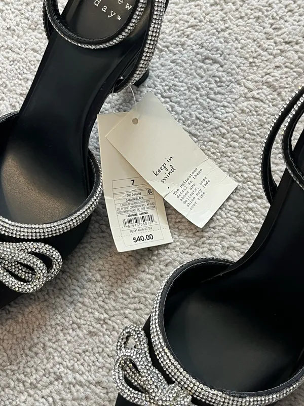 A New Day Black Pointed Heels - Image 7