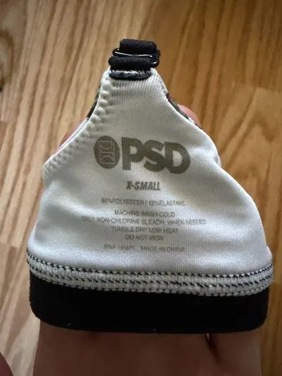 PSD bralette Black Size XS - Image 4