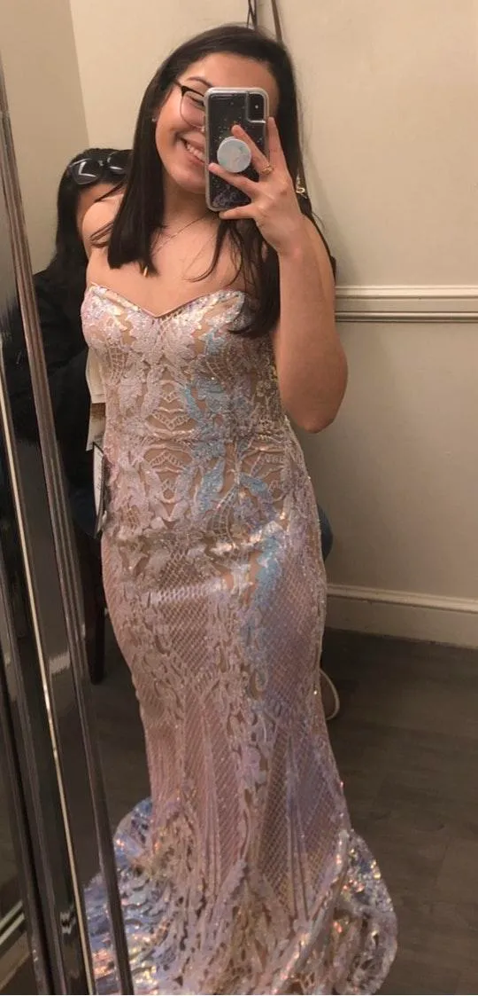 Macy's Prom Dress / Mermaid - Image 4