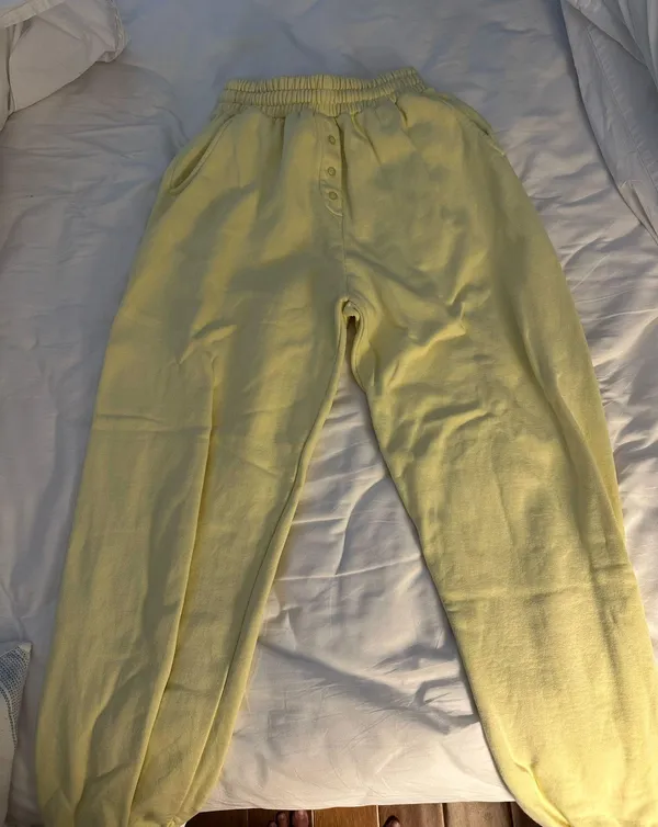 Daily Drills Yellow Sweatpants - Image 4