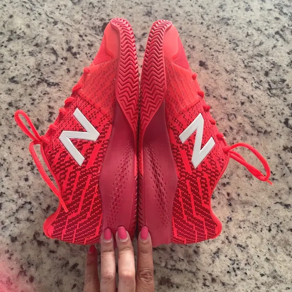 New Balance 996v3 Tennis Shoes Wmns 9 Red White Athletic Court MCY996R3 ProBank - Image 5