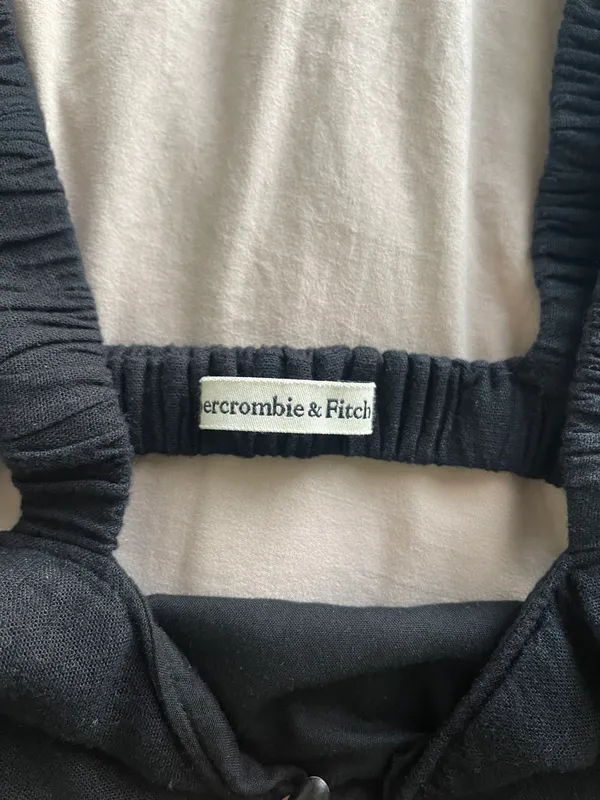 Abercrombie Black Crop Tank - Image 3