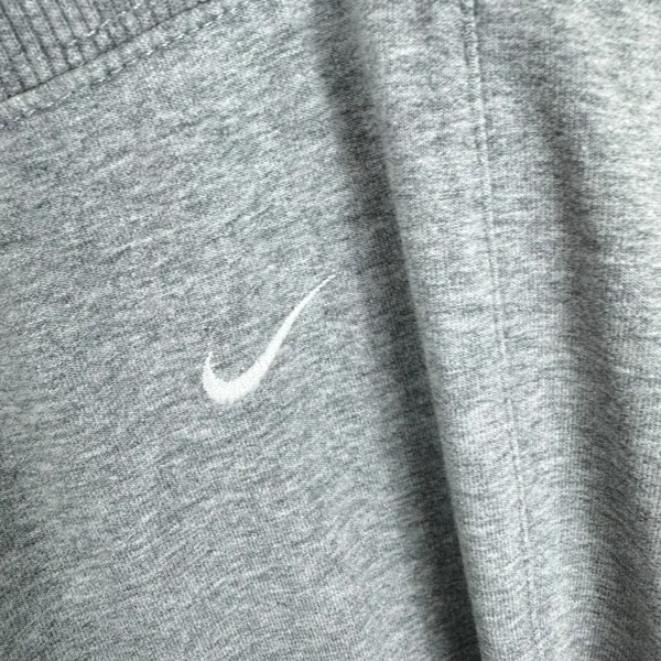 Nike Y2K Cotton Gray Straight Leg‎ Drawstring Lightweight Sweatpants Womens Sz L - Image 4