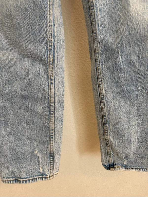 Abercrombie & Fitch The 90s Straight Ultra High Rise Curve Love Jeans 26 2 - Image 4