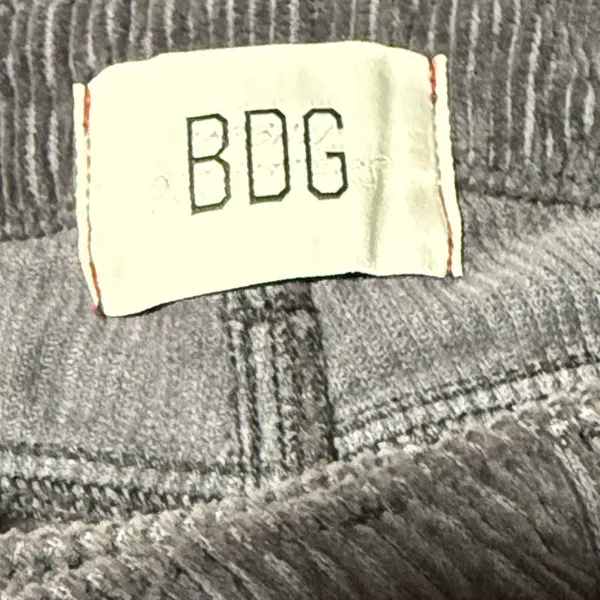 BDG Urban Outfitters High Rise‎ Mom Corduroy Pants Size 25 Gray - Image 2