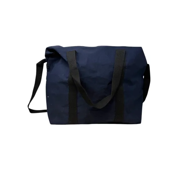 Jean Paul Gaultier Weekender Bag‎ Navy Blue Parfums NWT Travel Tote Duffle - Image 4