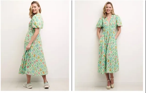 Nobody’s Child x Happy Place by Fearne Cotton Floral Midi Dress Size 6 - Image 2