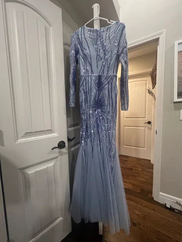 Prom/ Formal Dress Blue - Image 4