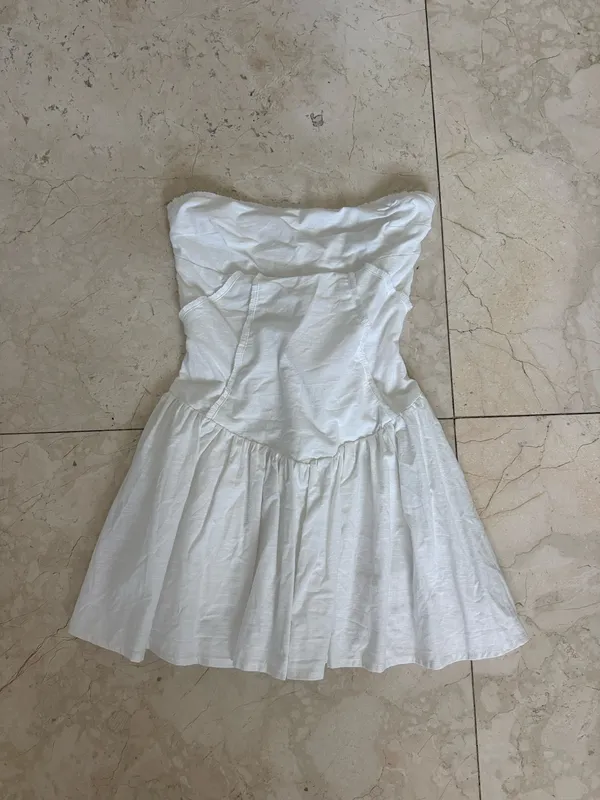 Peppermayo White Mini Dress - Image 2