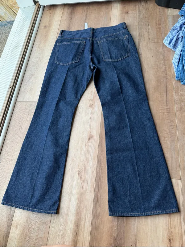 Madewell The Vintage Flare Jeans Size 31 Dark Blue NWT 30” Inseam - Image 4