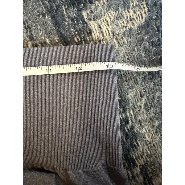 NVGTN Leggings Contour Gray HighRise Seamless Yoga Pant Gym Athletic Size Medium - Image 6