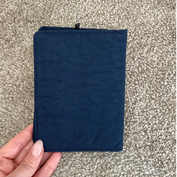 New Kipling Passport Holder & Wallet True Blue Travel Organizer - Image 3